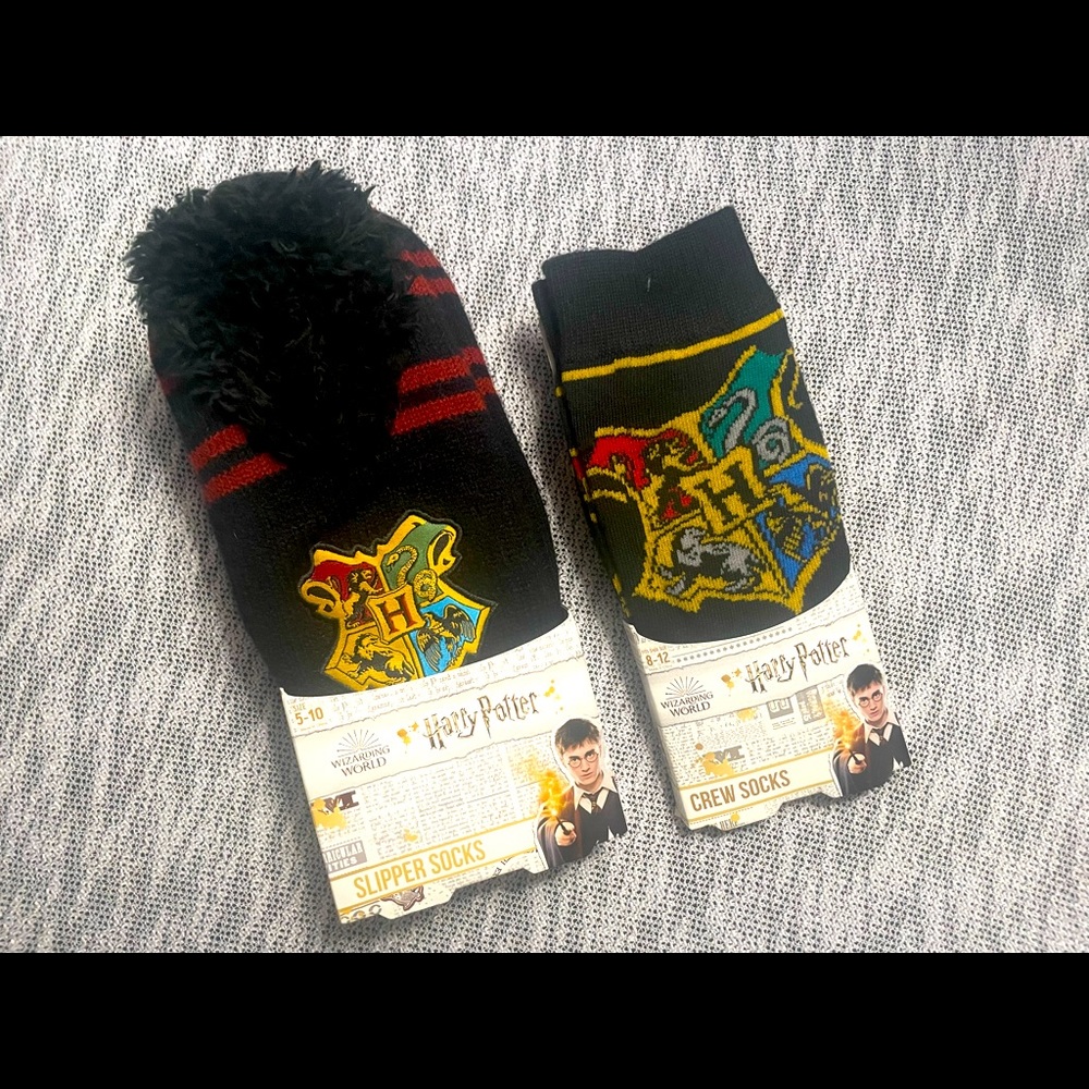 COPY - COPY - *NIB* Harry Potter Socks Set of 2, official Wizarding World Merch